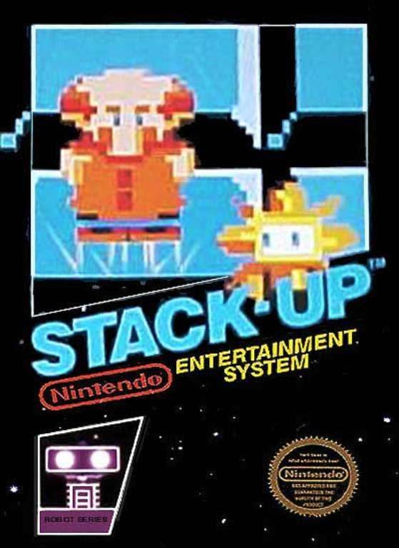 Stack Up (Nintendo NES) - Game Manual Only