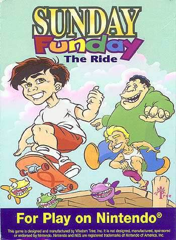 Sunday Funday: The Ride (Nintendo NES) - Game Manual Only
