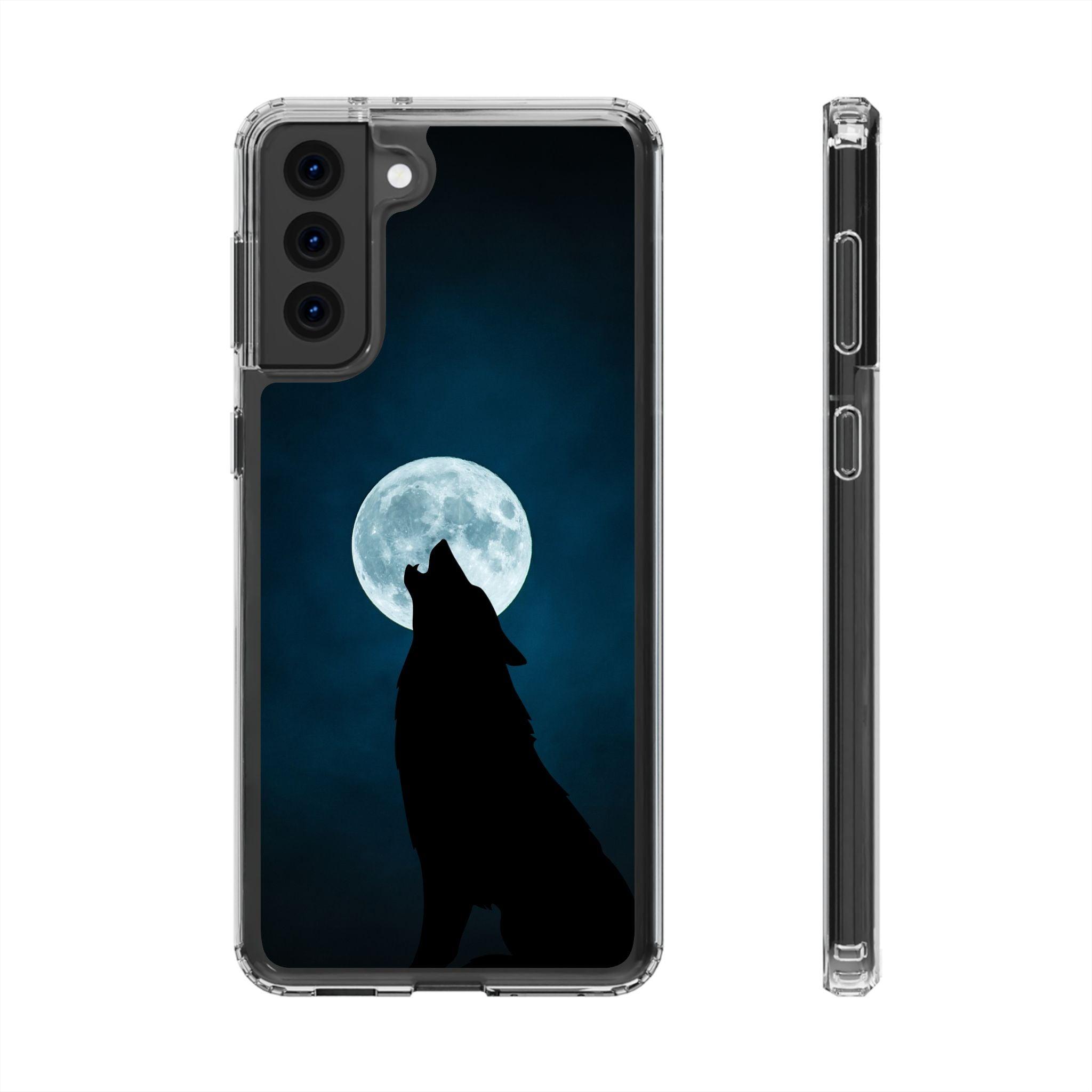 Full Moon and Wolf Clear Cases