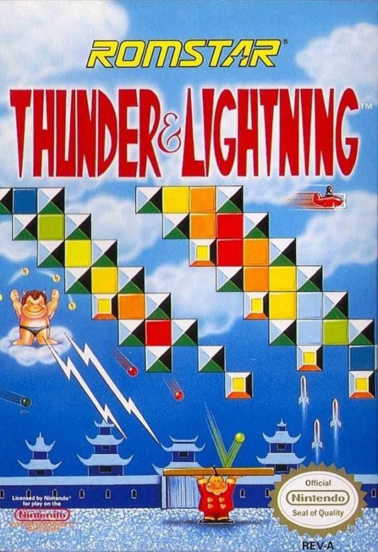 Thunder and Lightning (Nintendo NES) - Game Manual Only