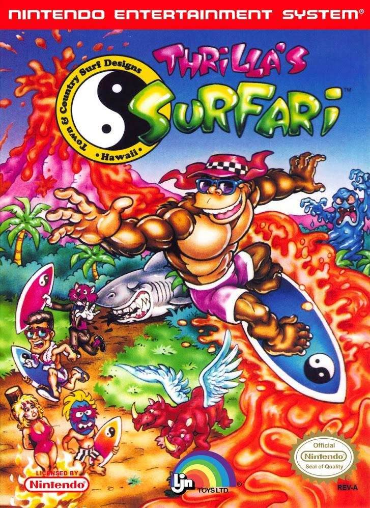 Town & Country II: Thrilla's Surfari (Nintendo NES) - Game Manual Only