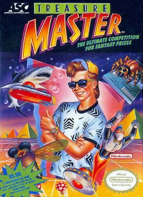 Treasure Master (Nintendo NES) - Game Manual Only
