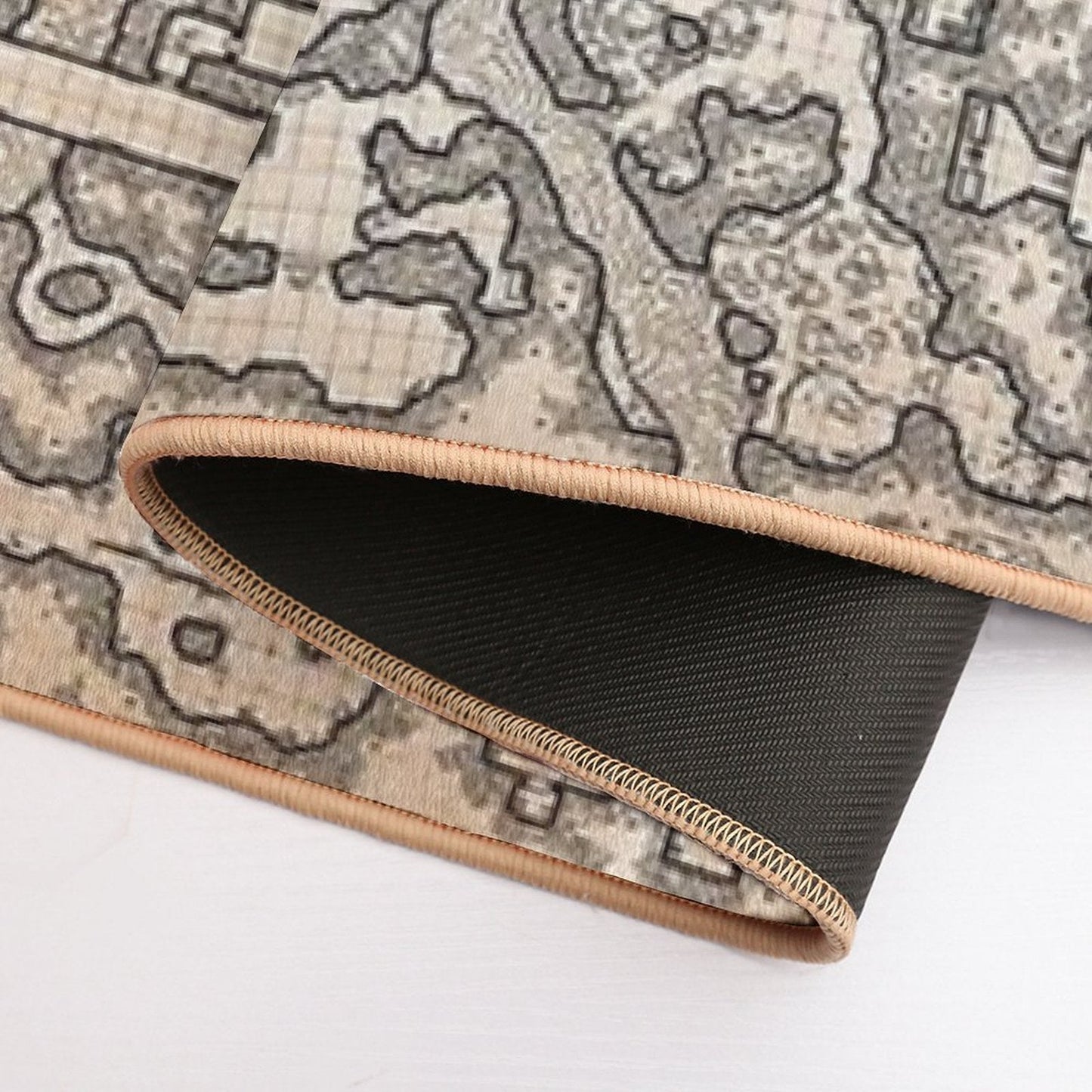 The Winter Tombs - A Massive Dungeon Complex by Dyson Logos  Fade-Resistant Bath Mat