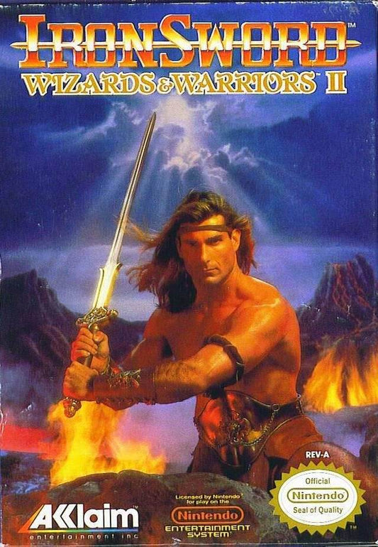 Wizards and Warriors II: Iron Sword (Nintendo NES) - Game Only