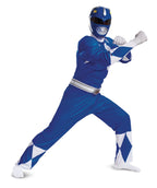 Blue Ranger Power Rangers Classic Deluxe Adult Costume XL 42-46
