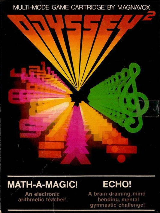 Math-a-Magic!/Echo! (Odyssey 2) - Game Manual Only