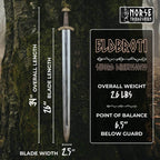 Spring Steel Viking Sword - Eldbroti - 