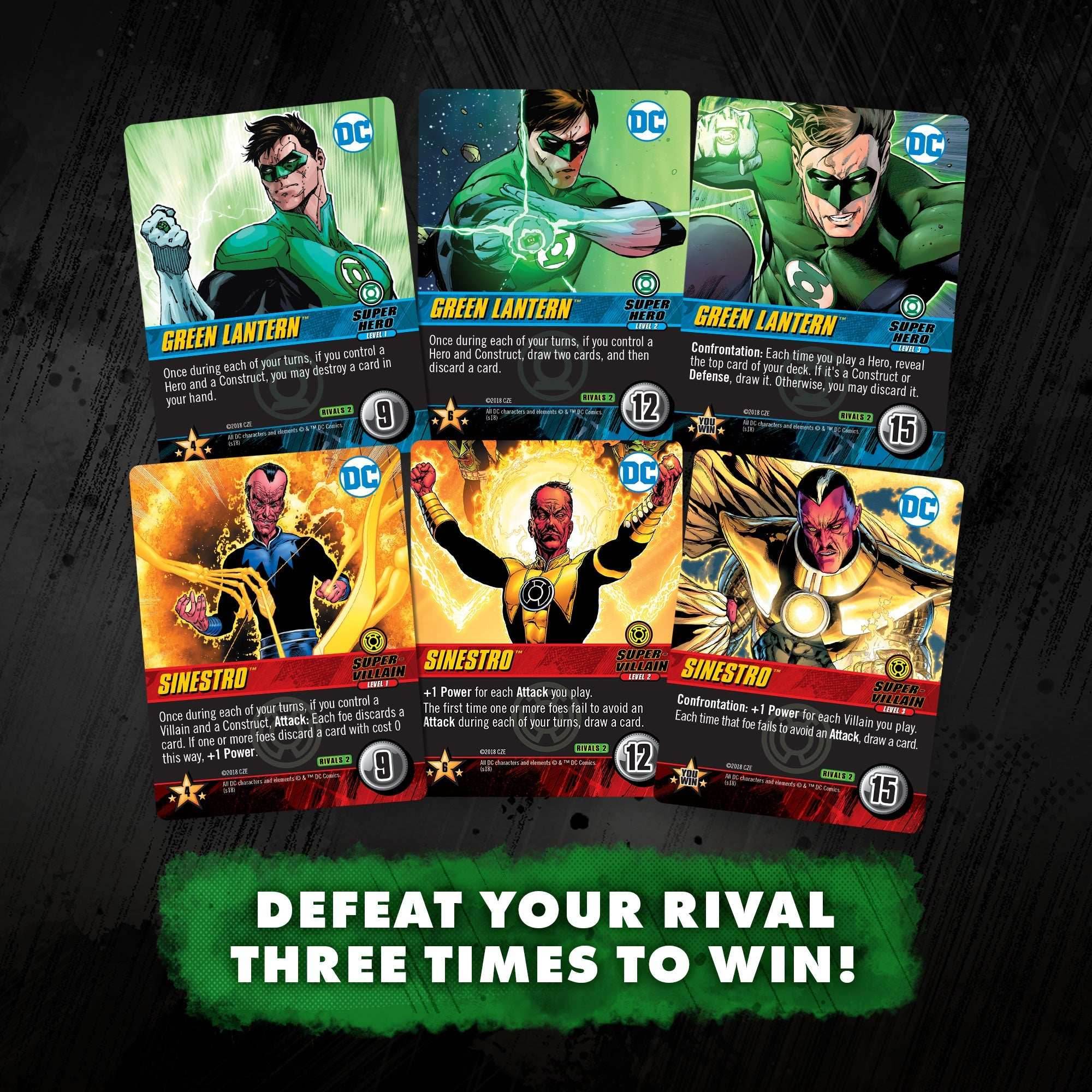 DC Deck-Building Game: Rivals — Green Lantern vs. Sinestro - 
