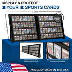 Graded Card Display Tabletop /w Standing Legs - Full Table Top