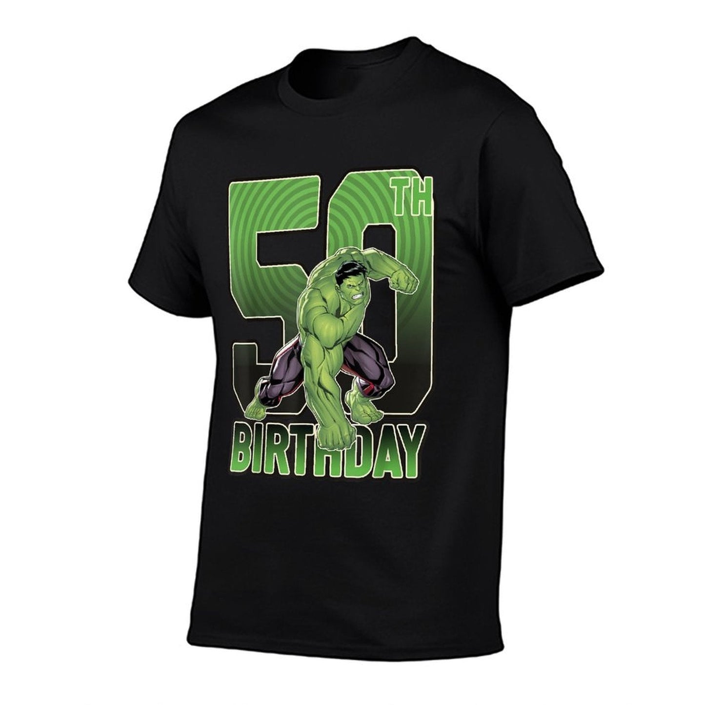 Marvel Hulk Smash 50th Birthday Graphic  Eco-friendly Material T-Shirt