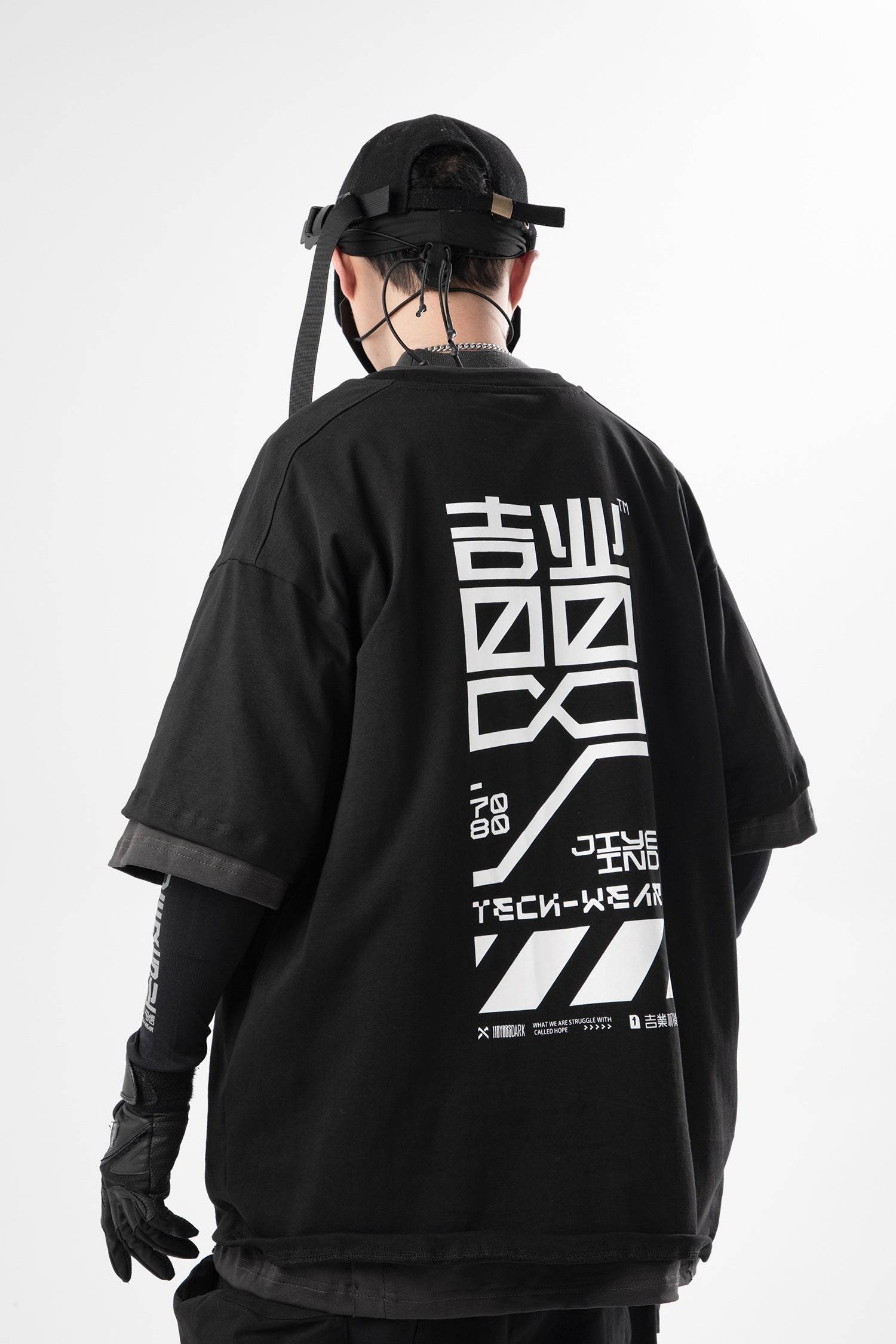 JX Neo Cyber Graphics Tee - Black / M