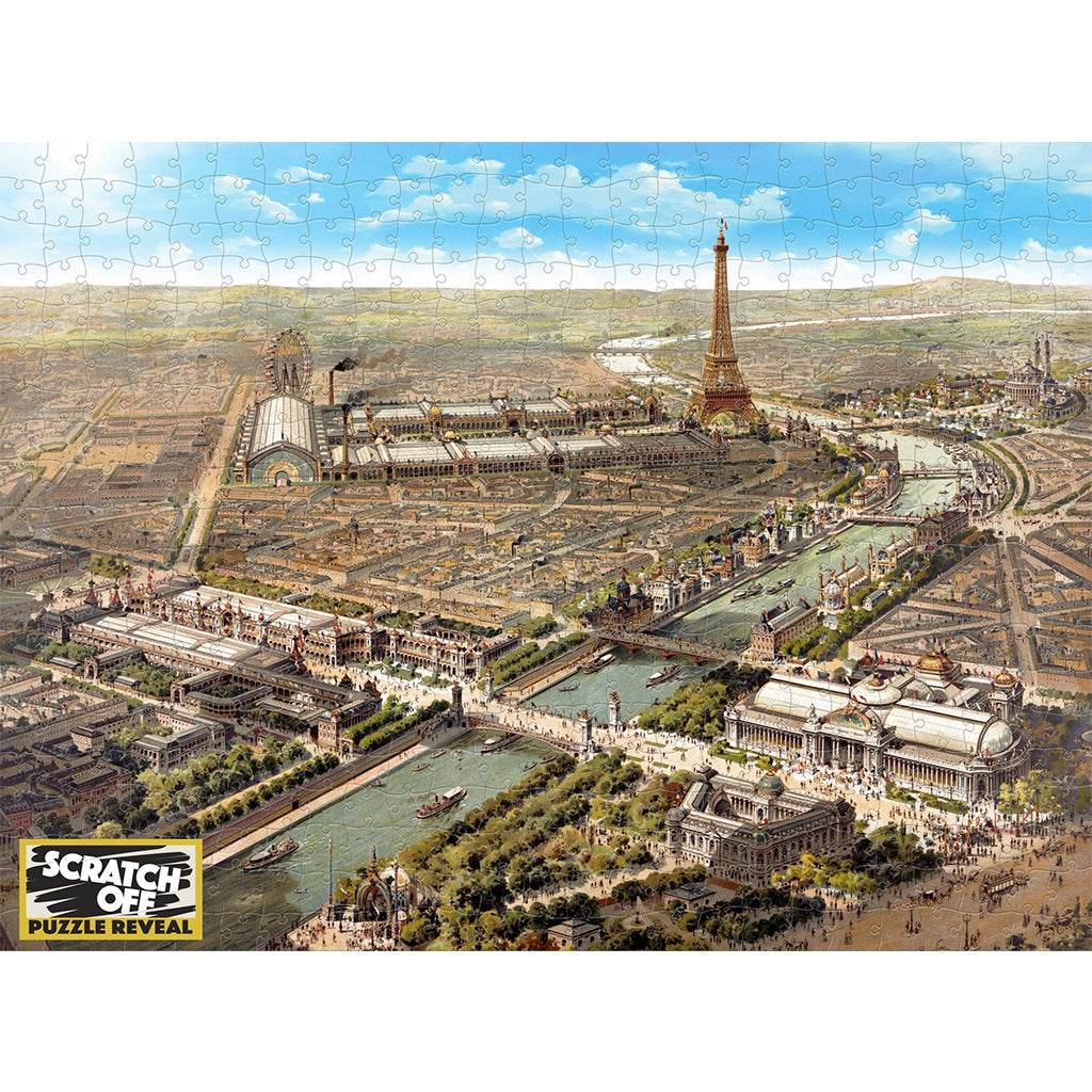 Scratch Off: History Puzzle - Paris - 