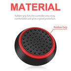 4PCS Silicone Thumbstick Grip Caps | Universal Joystick Covers for PS5, PS4, Xbox, Steam Deck, and Switch Pro Controllers