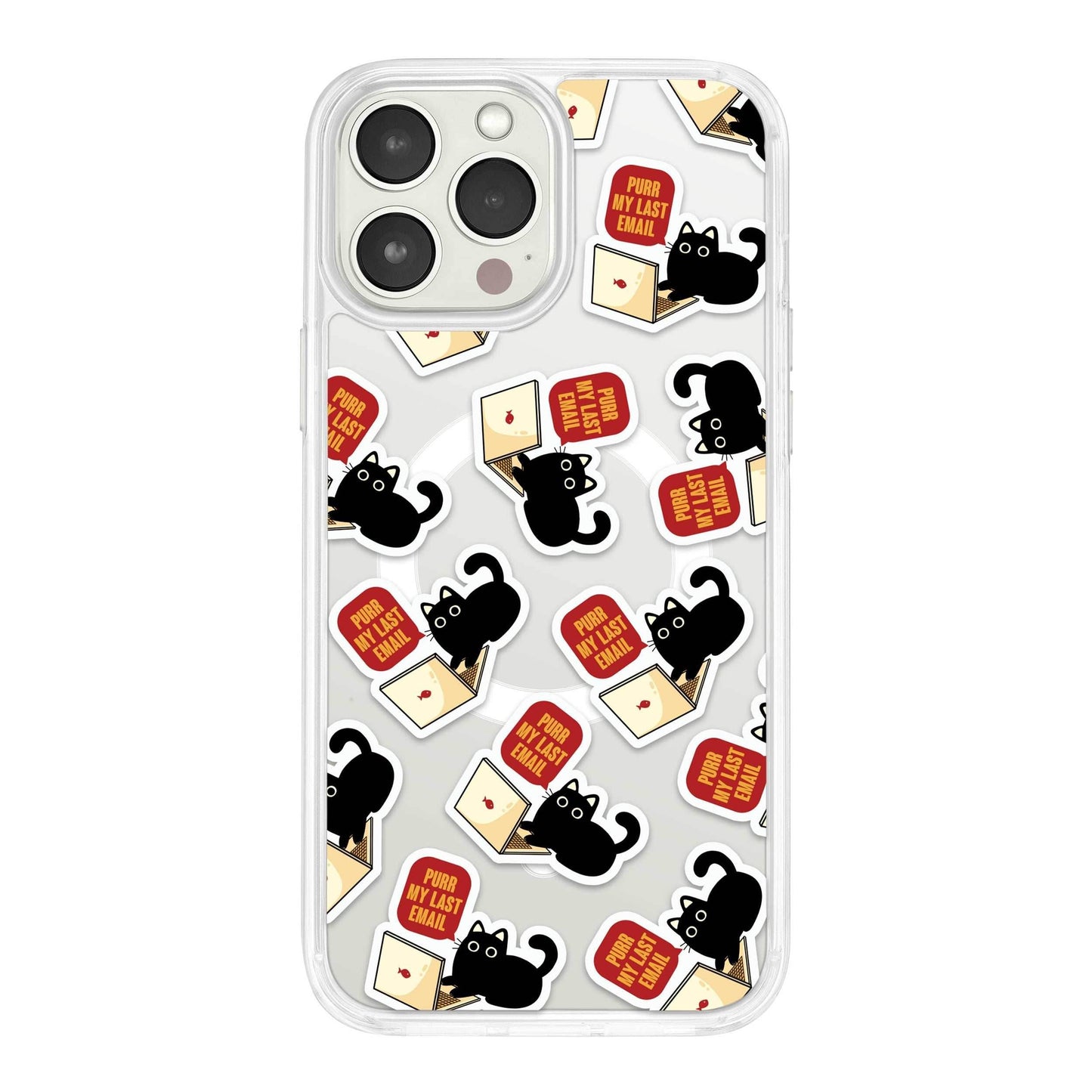 Affinity Bands X Tobe Fonseca HD Apple iPhone 14 Series Phone Case - Purr Email / iPhone 14 Pro Max