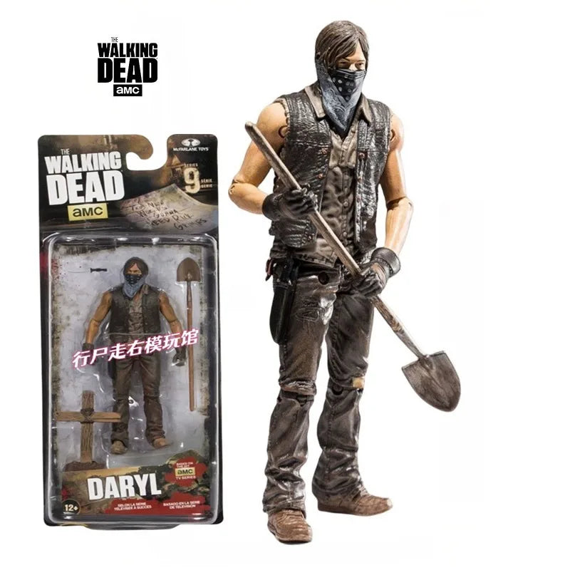 5-inch 1/12 Anime Figure Grave Digger Daryl The Walking Dead Movie Action Figures Collectible Toys