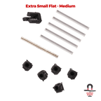 5 Sets Extra Small Flat Magnetic Flight Stands