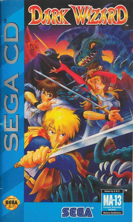 Dark Wizard (Sega CD) - Game Manual Only