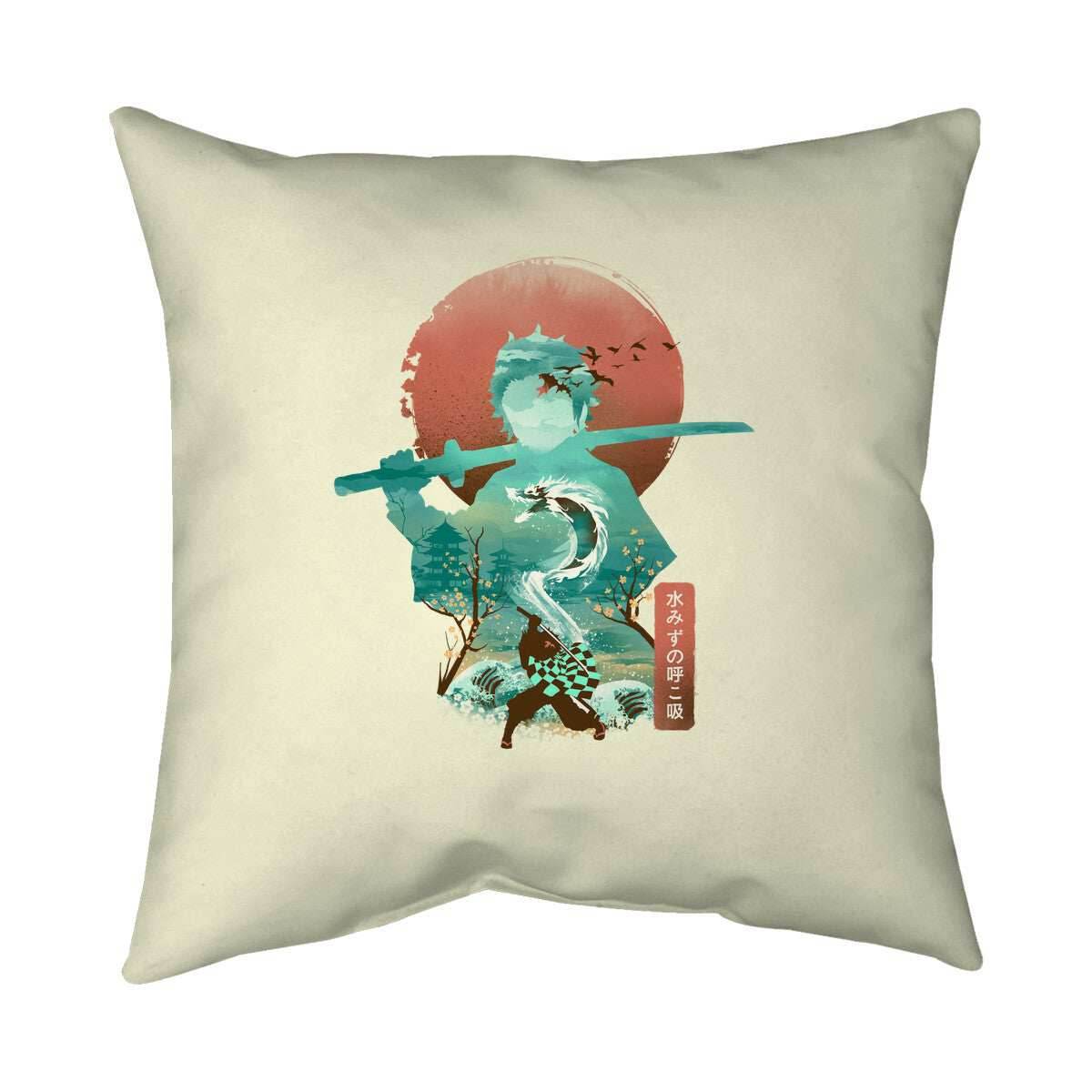 Breath of Water - None / Cream / 14x14