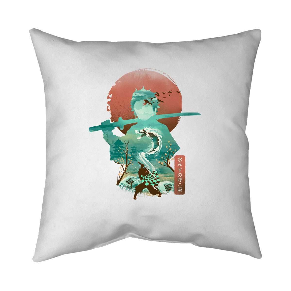 Breath of Water - None / White / 14x14