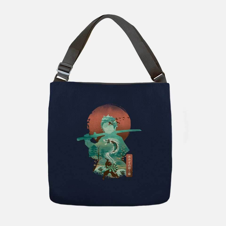 Breath of Water - None / Navy / 16x16