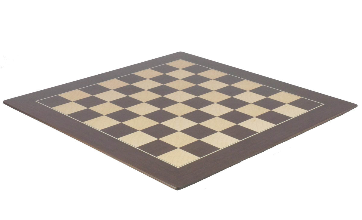 Chess Board - Walnut/Sycamore Barcelona Chess Board - 