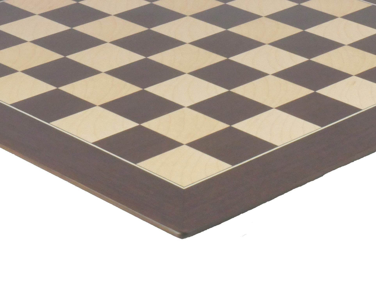 Chess Board - Walnut/Sycamore Barcelona Chess Board - 