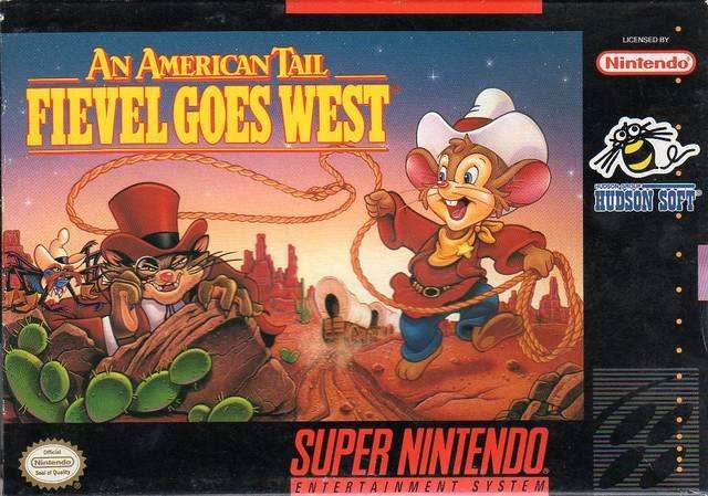 An American Tail Fievel Goes West (Super Nintendo) - Game Manual Only