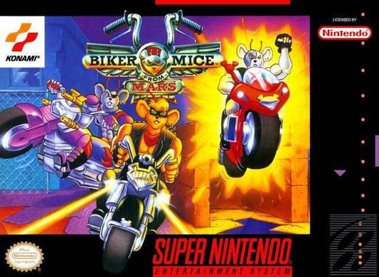 Biker Mice From Mars (Super Nintendo) - Game Manual Only