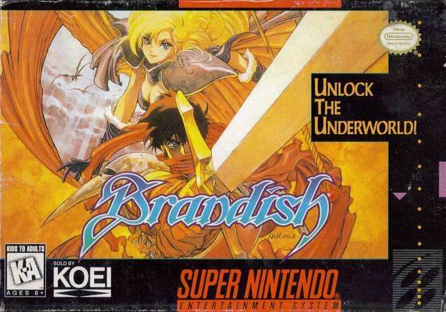 Brandish (Super Nintendo) - Game Manual Only