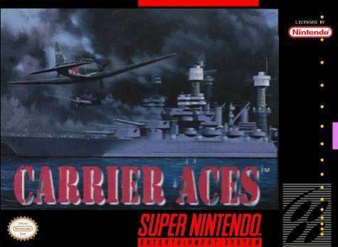 Carrier Aces (Super Nintendo) - Game Only