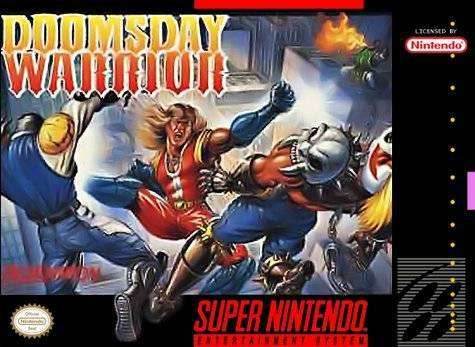 Doomsday Warrior (Super Nintendo) - Game Manual Only
