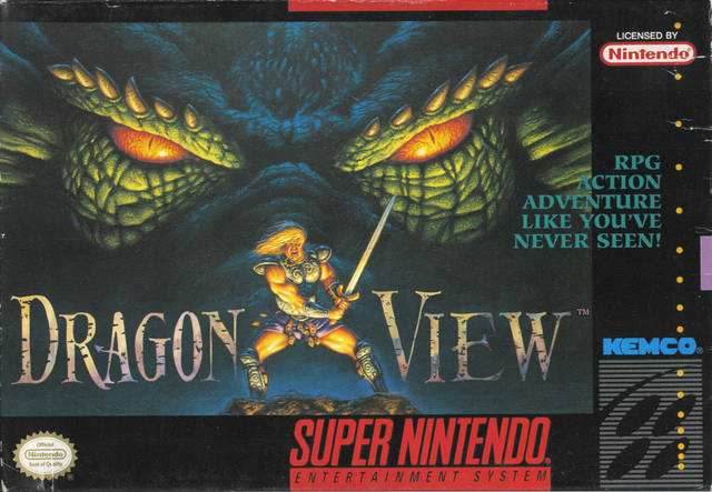 Dragon View (Super Nintendo) - Game Manual Only