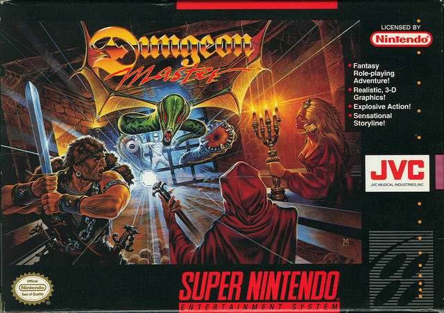 Dungeon Master (Super Nintendo) - Game Manual Only
