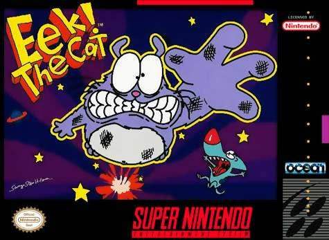 Eek! The Cat (Super Nintendo) - Game Manual Only