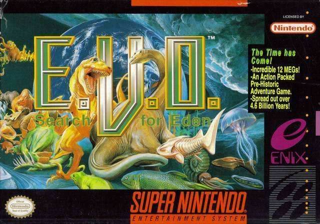 EVO the Search for Eden (Super Nintendo) - Game Manual Only