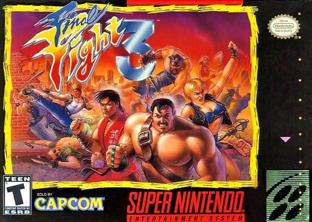 Final Fight 3 (Super Nintendo) - Game Manual Only