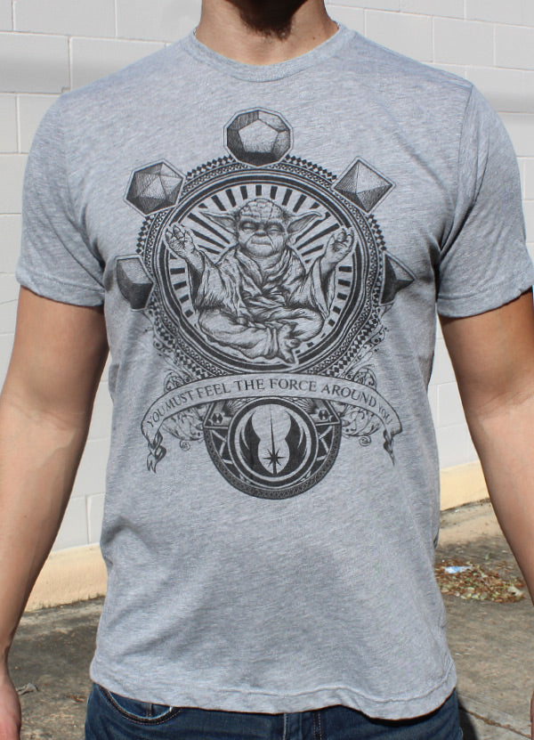 YODA Quote with Sacred Geometry - Sale