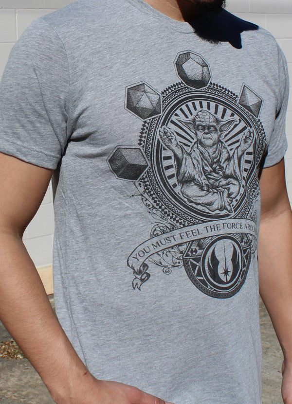 YODA Quote with Sacred Geometry - Sale