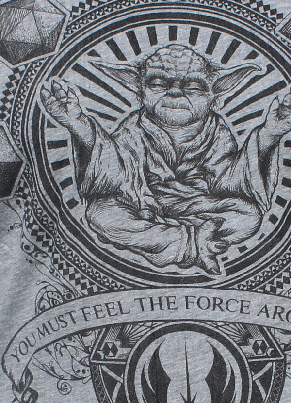 YODA Quote with Sacred Geometry - Sale