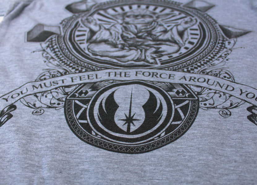 YODA Quote with Sacred Geometry - Sale