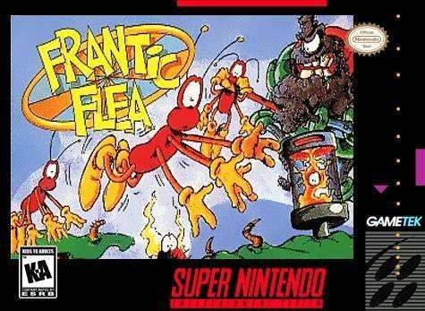 Frantic Flea (Super Nintendo) - Game Manual Only