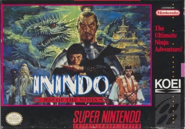 Inindo (Super Nintendo) - Game Manual Only