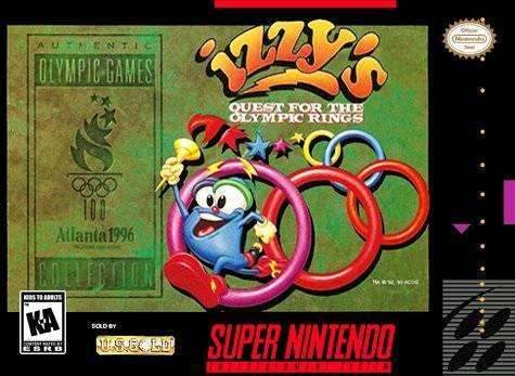Izzy's Quest for the Olympic Rings (Super Nintendo) - Game Manual Only