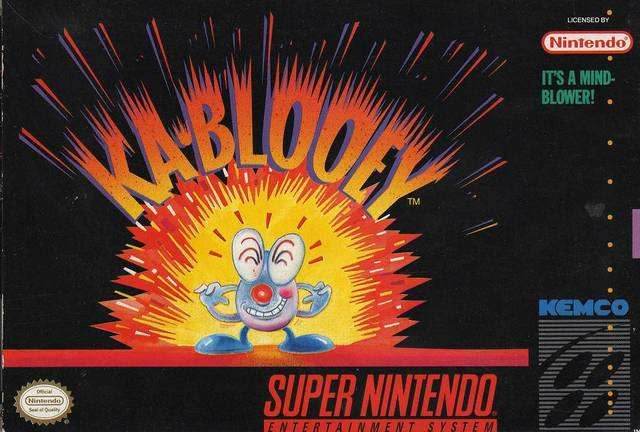 Ka-blooey (Super Nintendo) - Game Manual Only