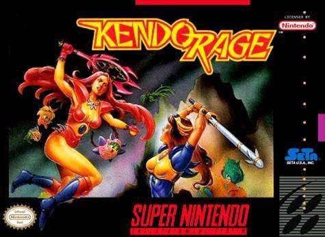 Kendo Rage (Super Nintendo) - Game Manual Only