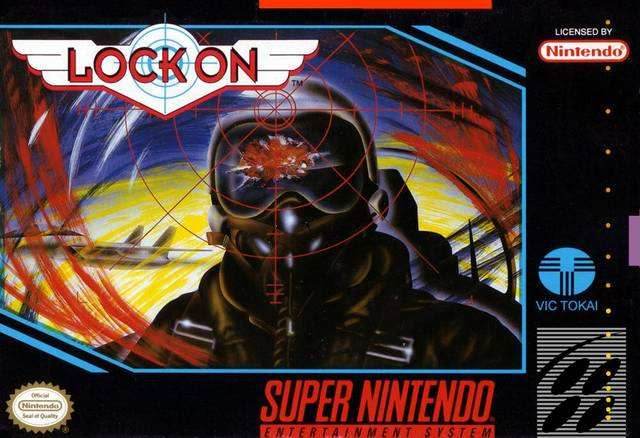 Lock On (Super Nintendo) - Game Manual Only