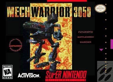 MechWarrior 3050 (Super Nintendo) - Game Manual Only
