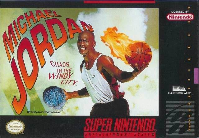 Michael Jordan Chaos in the Windy City (Super Nintendo) - Game Manual Only