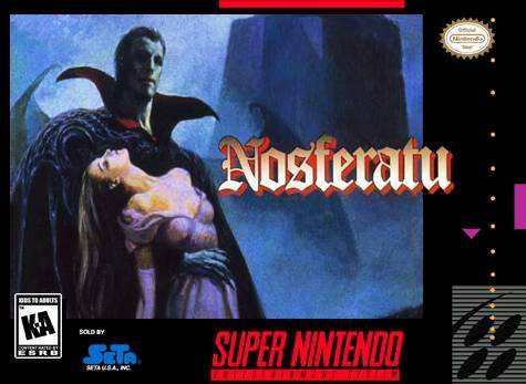 Nosferatu (Super Nintendo) - Game Manual Only