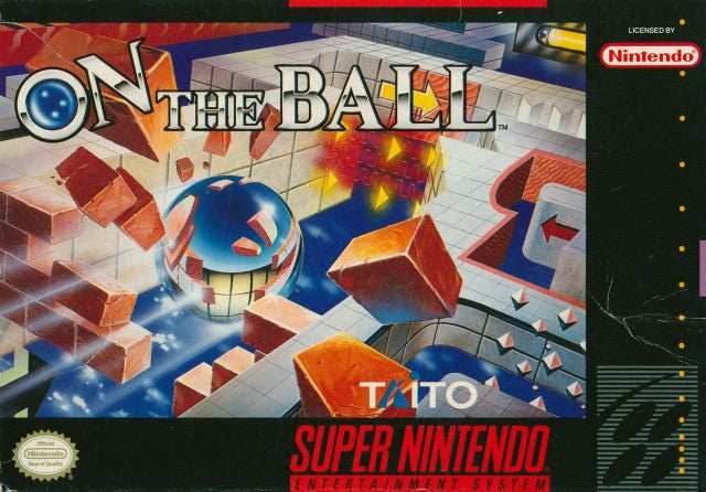 On the Ball (Super Nintendo) - Game Manual Only